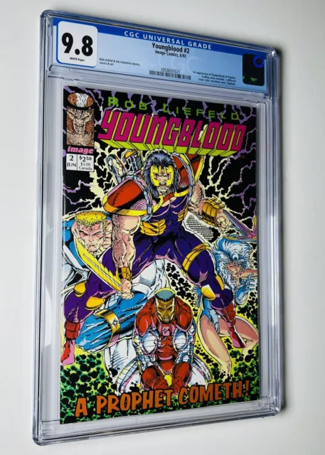 Youngblood 2 Cgc 9.8 6/92 1St Appearance Of Shadowhawk & Prophet  Pink Variant