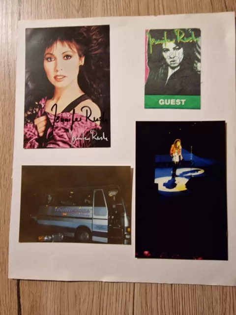 JENNIFER RUSH signed Autogramm signiert auf 10x15 cm Autogrammkarte