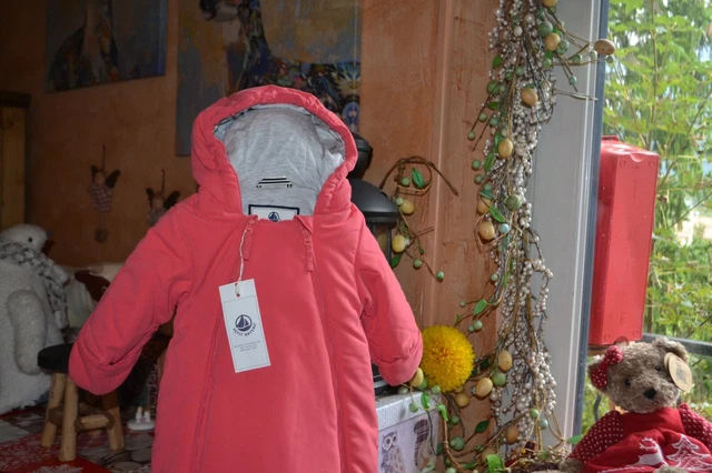 Combinaison Neige Winnie L'Ourson - Taille 0-3 Mois - Marque Ladybird - Occasion Très Bon état