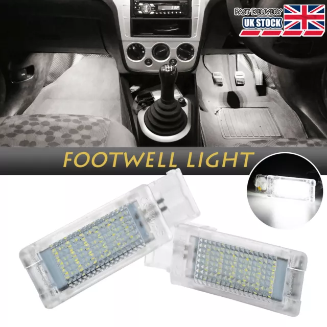 Error Free Footwell Trunk Luggage Light Car Interior LED For VW Passat Golf Golf