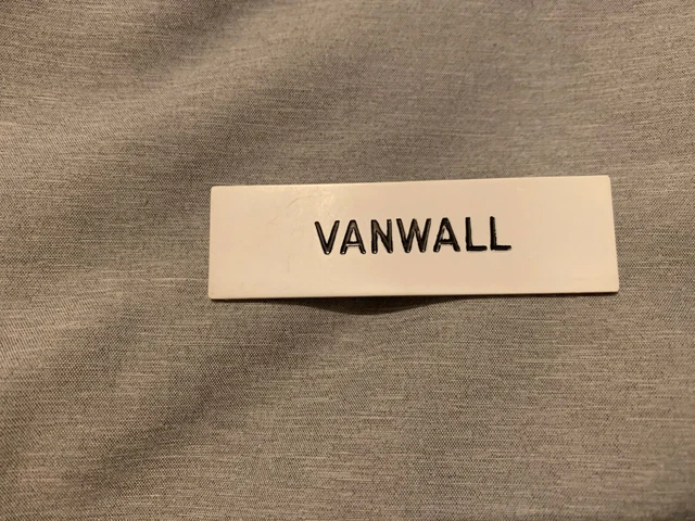 Scalextric “Vanwall”Pit Stop Building Sign Only,VGC