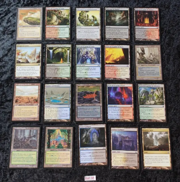 MTG lot de 20 terrains speciaux : 15 vf + 5 vo 100% anciennes editions pas cher