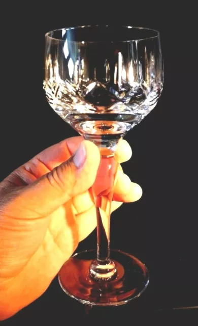 Beautiful Czech Crystal Wine Hock