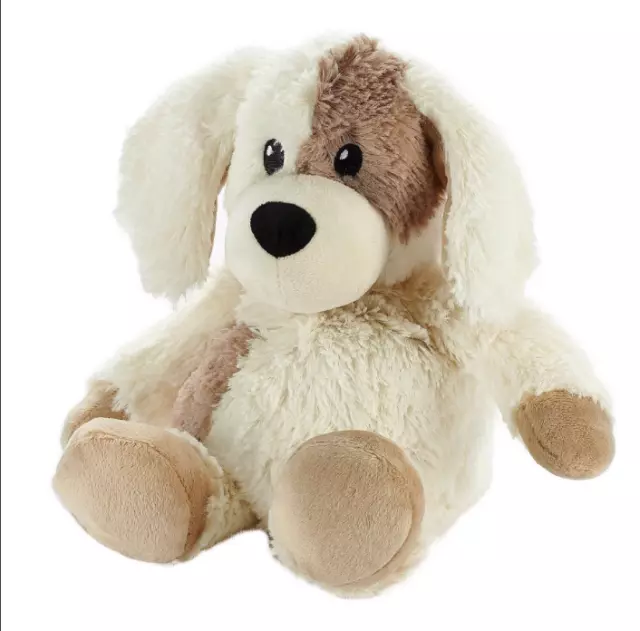 Warmies microwable flambant neuf jolie peluche chiot