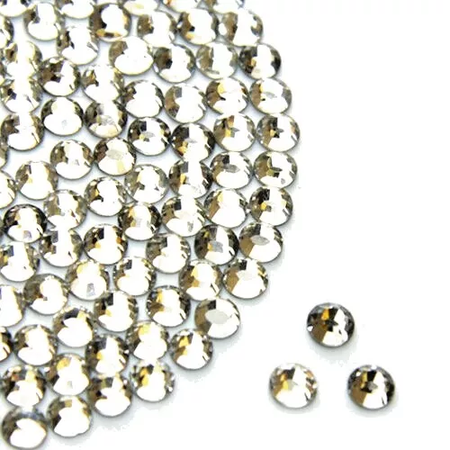 Hotfix / Iron On / Glue on Crystal Clear Rhinestones size 2,3,4,5,6,7mm