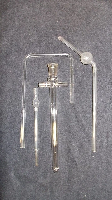 Vecchio Materiale Per Laboratorio Farmaceutico In Vetro Lotto 6 9