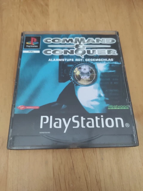 Playstation 1 Spiel Command Conquer Alarmstufe Rot Gegenschlag