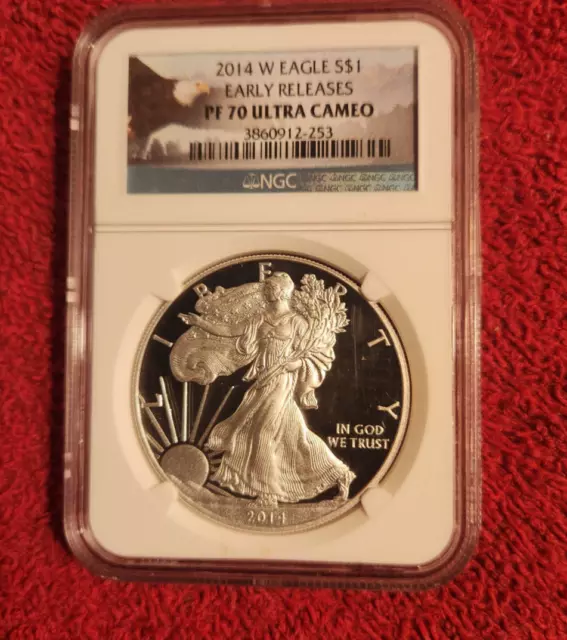 2014 w silver proof American eagle NGC PF 70 Ultra Cameo (Early Releases)