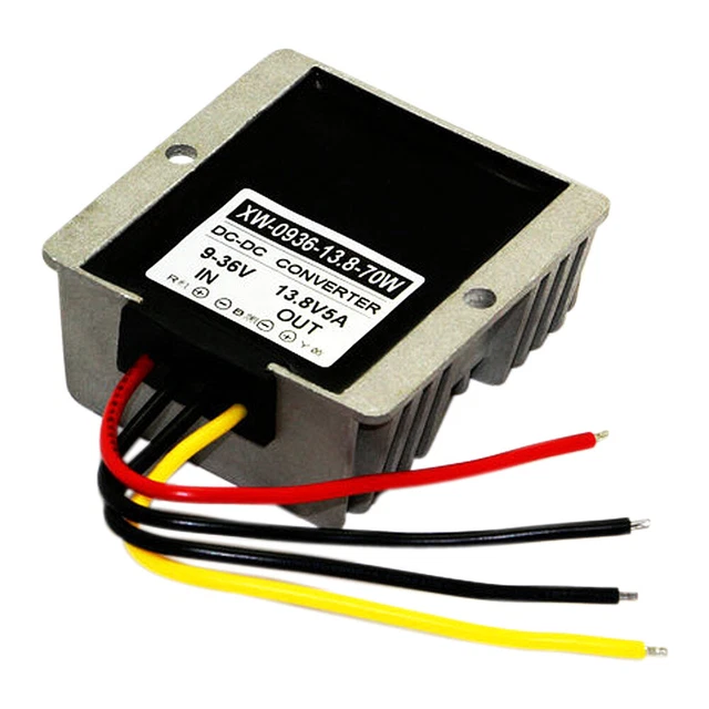 Convertitore Step Up/down DC 9V-36V A 13.8V 5A 70W – Regolatore Di Tensione Industriale
