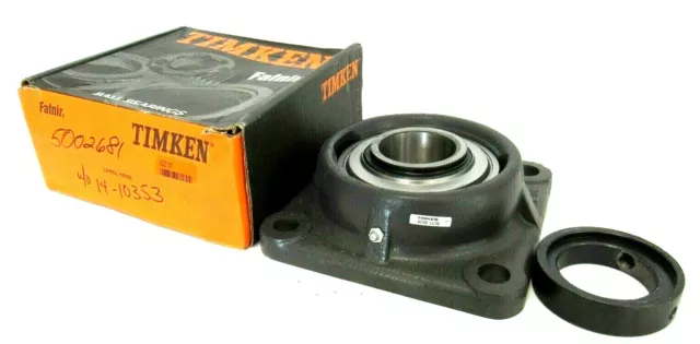 Neuf TIMKEN Rcj02 11/16 Bride Roulement 06D-22-176 = Sqk RCJ021116 I. D.2-2.7cm