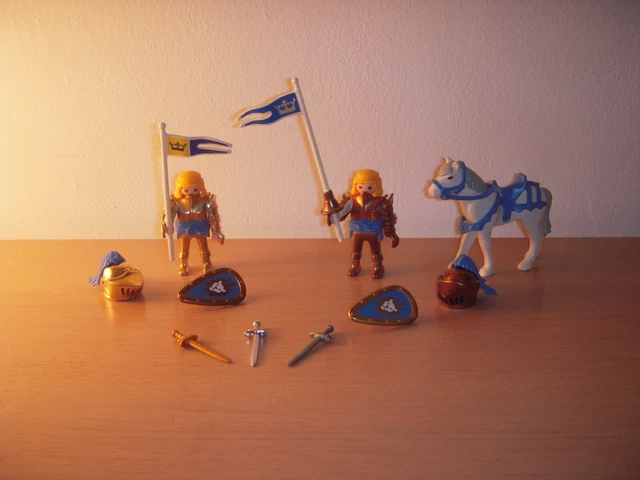PLAYMOBIL 4430 GOLDENER Ritter ungeöffnete OVP alte Ausführung 30 Jahre