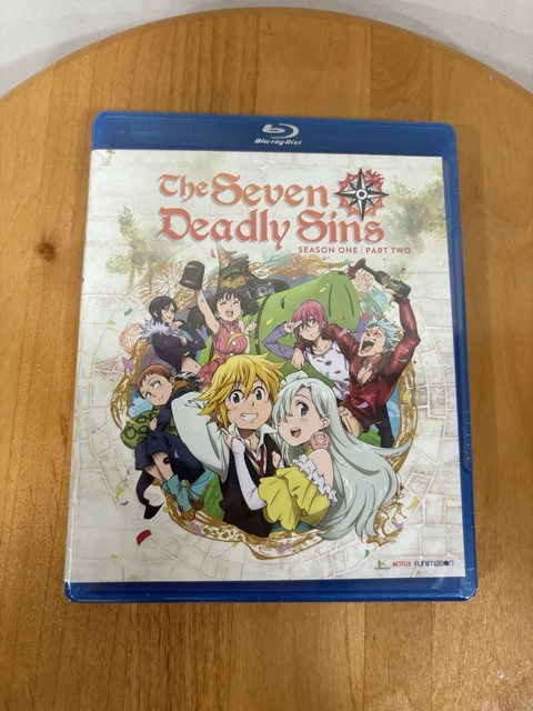 SEVEN DEADLY SINS: Season One Part Two (Blu-ray and DVD, 2018,
