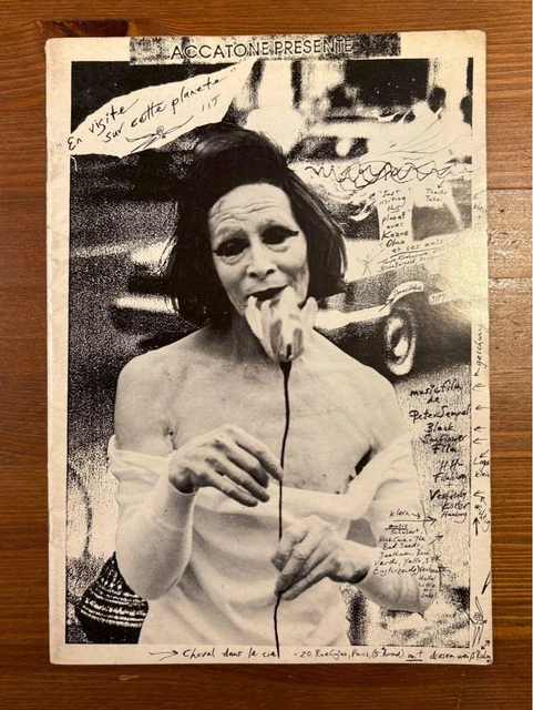 ACCATONE PRESENTE アートブック ACCATONE PRESENTE アートブック