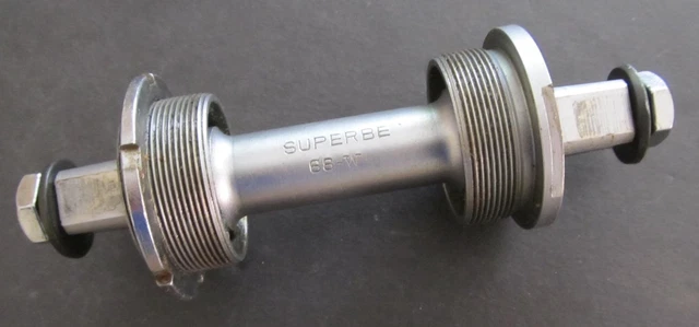 Boîtier De Pédalier Suntour Superbe Vintage – 68 Mm – Axe 114 Mm Asymétrique JIS