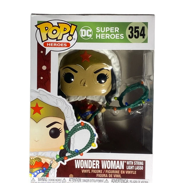 DC Holiday Wonder Woman with Lights Lasso Funko Pop!