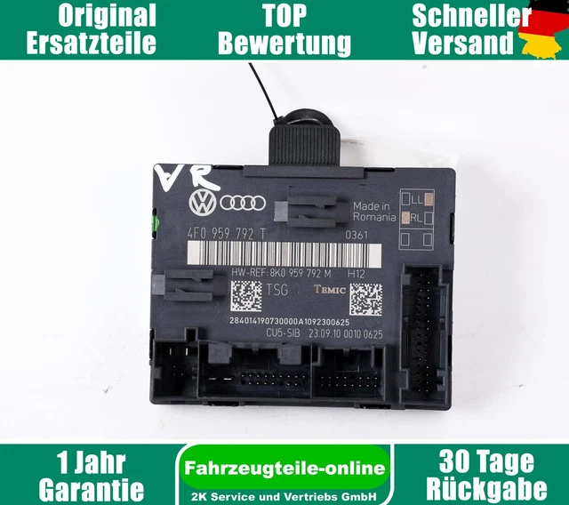 Unité De Commande De Porte Avant Gauche Audi A5 8T 2.0d - Réf. 8T0959792N - Occasion