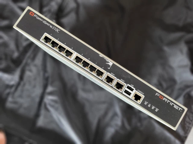 FIREWALL ROUTER FORTINET Fortigate 110C Used $14.00 - PicClick