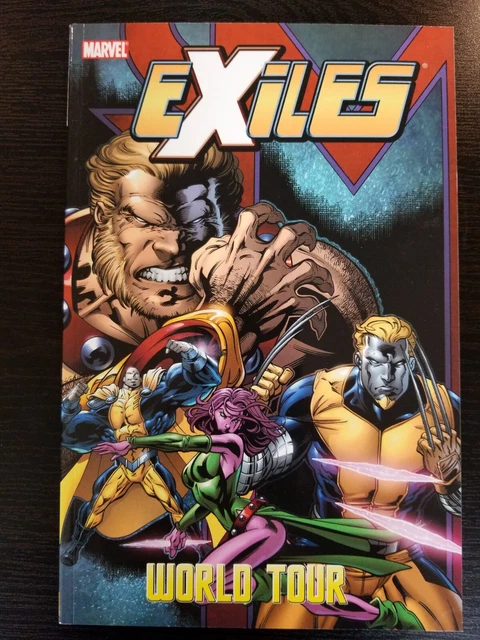 Exiles Vol 12 World Tour Book 1 Tpb - Collects #69-74-Oop-Very Rare-1St Print