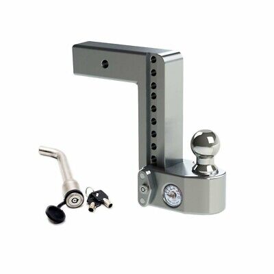 WeighSafe 2.5" Locking Hitch Pin & Ball Keyed Alike Mount 8" Drop 18.5k Rated