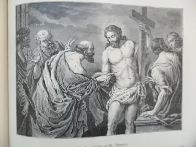 Life Of Jesus Christ For The Young,1880,Illustrated 4 Vol HC Set, 500 Engravings
