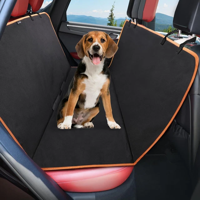 KYG Cubierta Alfombra de Asiento Coche Mascota con Ventana Malla Visible...
