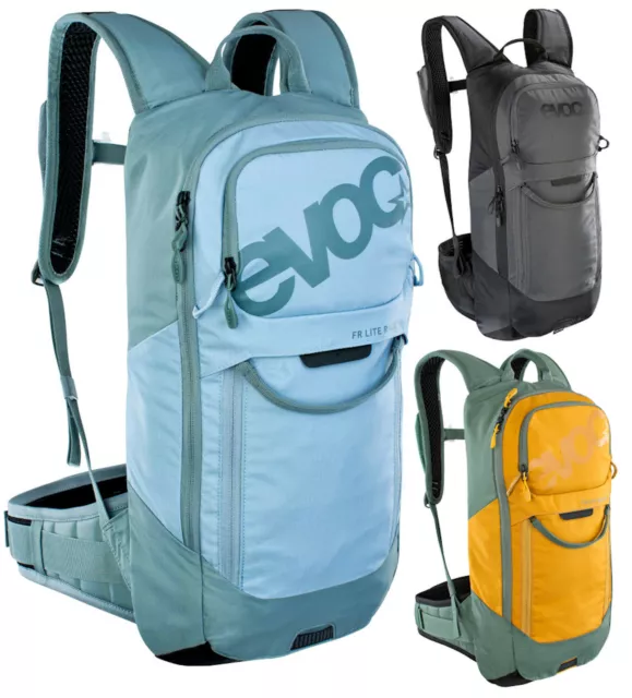 Evoc Protektorenrucksack FR Lite Race 10 L Fahrradrucksack Trinkrucksack Enduro