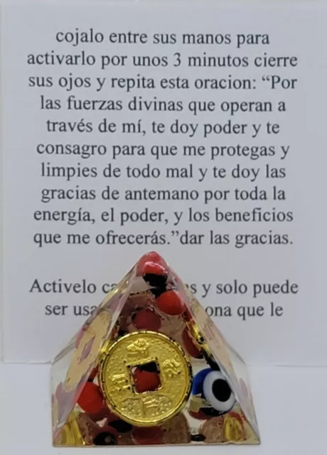 Amuleto Piramide Del Dinero Suerte Y Proteccion Gratis Instrucciones