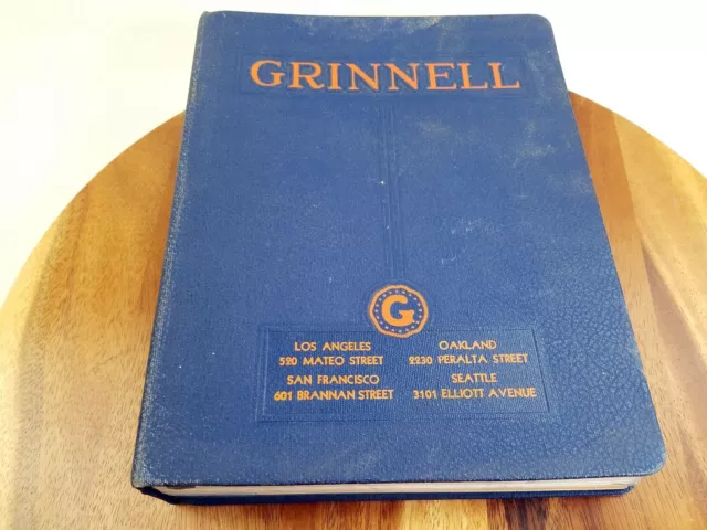 Grinnell Catalog Kennedy & Jenkins Valves Asbestos Packing Gaskets Cement