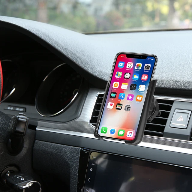 MAXY AIRHOLDER SUPPORTO AUTO UNIVERSALE DA BOCCHETTA WHITE /PER IOS IPHONE SMART - Foto 3