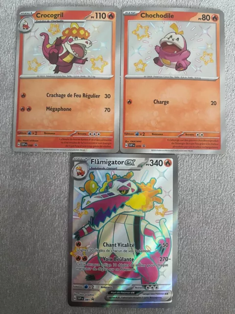 Lot 3 Cartes Pokémon Promo - EV4.5 FR Destinées De Paldea