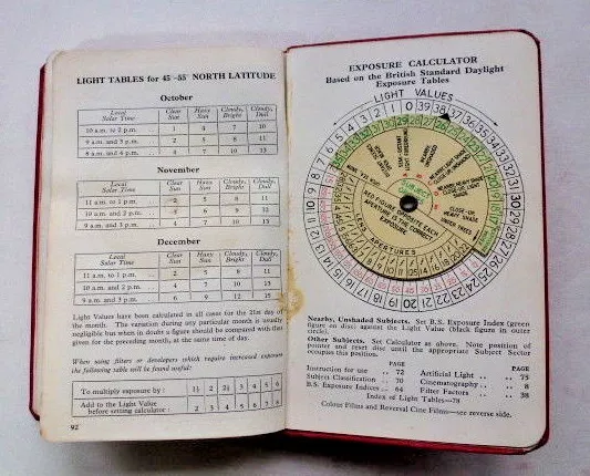 The Johnson Photographic Year Book 1954. Includes an Exposure Calculator.