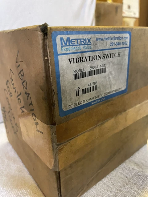 Metric Vibration Switch Model 5550-111-020
