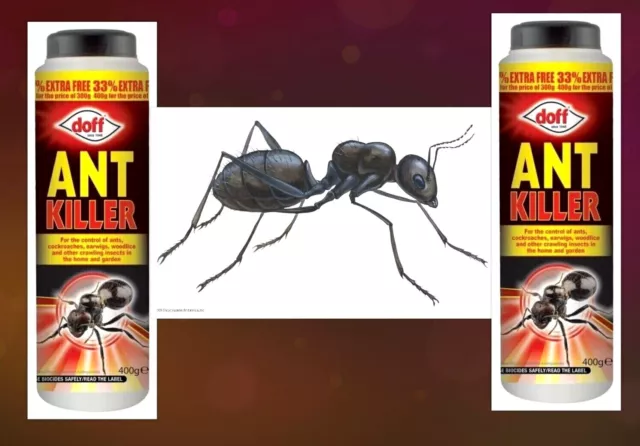 Doff Pet Friendly Ant Killer Powder Insect Killer Powder Indoor & Outdoor 400g