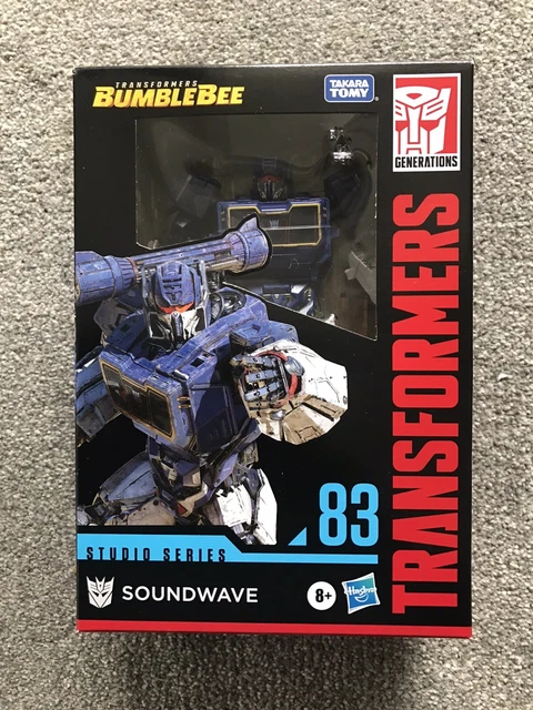 Transformers Studio Series 83 Voyager Soundwave Figure
