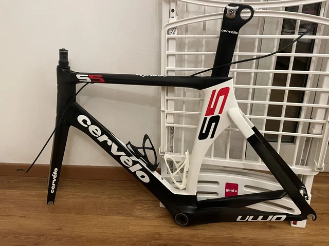 Cadre Vélo De Route Carbone Saccarelli Speed Two - Taille 54 - BB30 - Occasion - État Correct