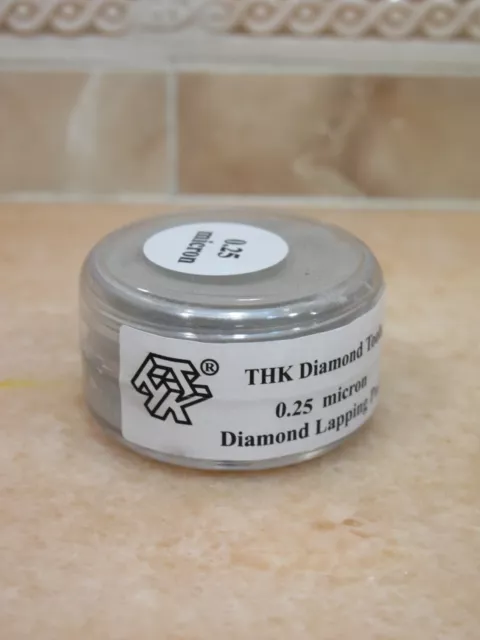 1 bottle THK 0.25 micron Diamond polishing lapping paste pastes compound 20 Gram