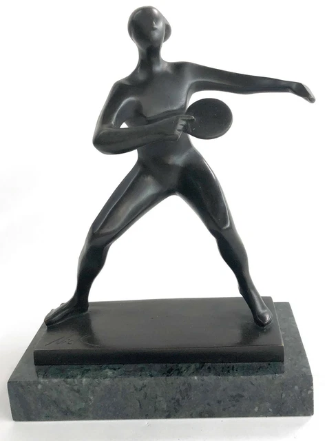 TROPHÉE STATUE PERSONNAGE sculpté, pétanque boules vintage 60's EUR 25,00 - FR