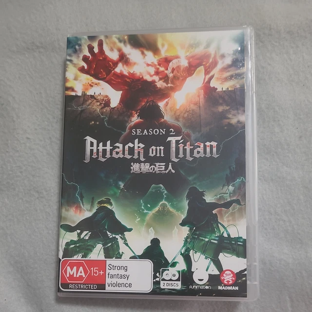 thumbnail interactive-video image 1 of Attack On Titan: The Complete Seasons 1-4 (Blu-Ray, 16-Disc Box Set) 1 of 5
