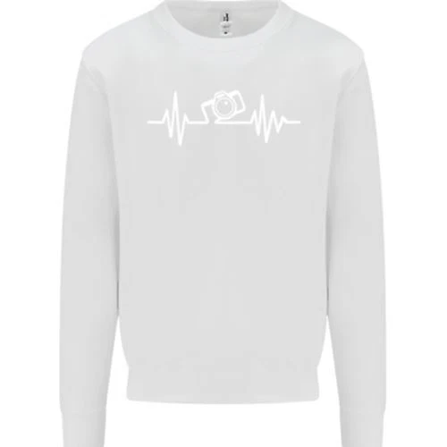 Felpa Maglione Maglione Fotografia Pulse Fotografo ECG Bambini