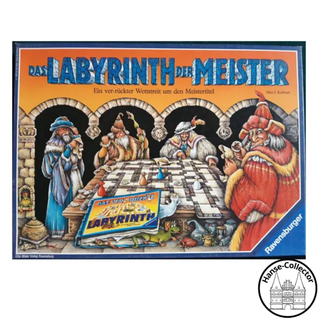 Ravensburger Das Labyrinth der Meister Brettspiel Gesellschaftsspiel Familien