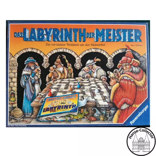 Ravensburger Das Labyrinth der Meister Brettspiel Gesellschaftsspiel Familien