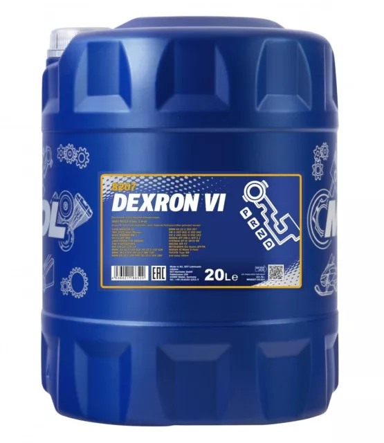 MANNOL Dexron VI Huile pour boîte automatique Huile Boite Automatique MN8207-20