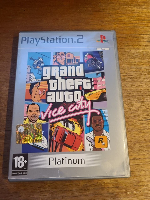 Grand Theft Auto Gta Vice City Con Mappa Ps2 Playstation 2 Vers Ita Buono Stato