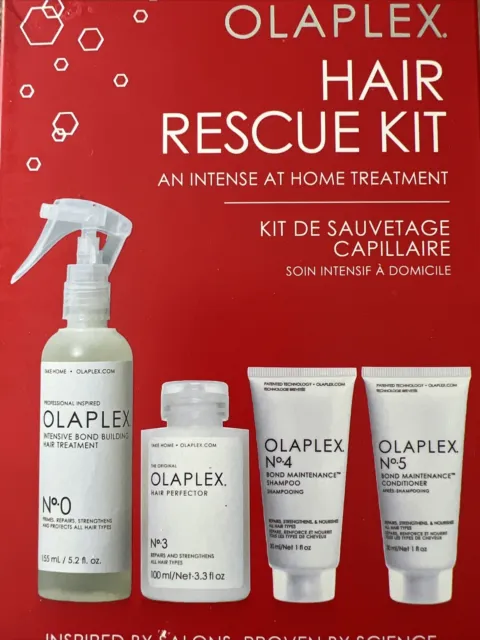 Olaplex Holiday Kit 4 pcs Hair Repair Treatment Kit 0, 3,4,5 Shampoo Conditioner