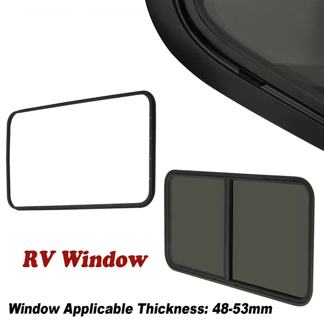 24& X 20& Universal Horizontal Sliding Windows Trailer RV Window With