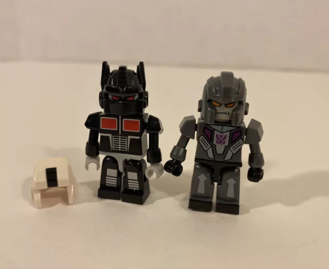 Transformers KRE-O KREO Nemesis Prime & Barricade Micro Changers lot of 2 figure