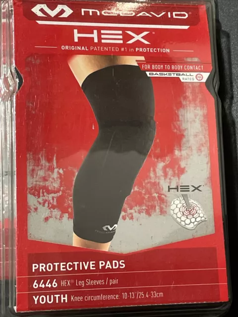 McDavid Youth HEX Protective Leg Sleeves Basketball