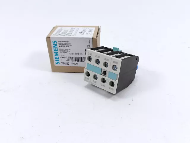 Siemens 3RH1921-1HA22 Auxiliaire Interrupteur Bloque