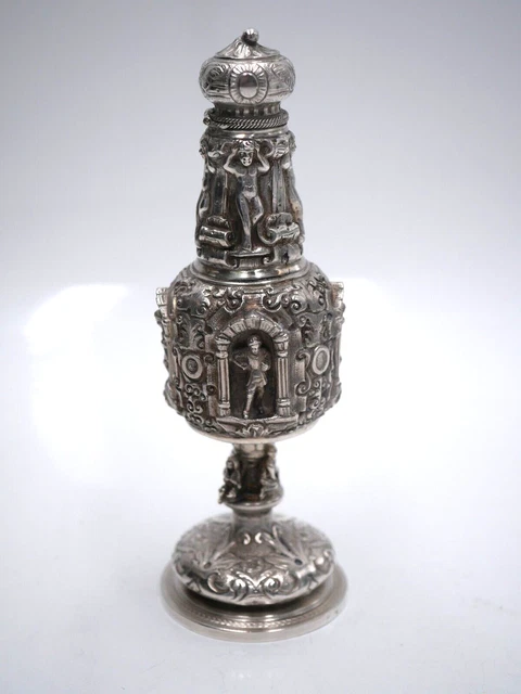 Épingle à Cravate Art Nouveau En Argent Massif - Époque XXe Siècle, Occasion Bel état