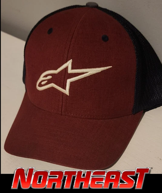 Alpinestars Ageless Curve Hat -  Mens Lid Cap Flex Fit